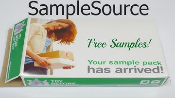 My 100% Free Spring 2017 Samples from SampleSource.com!!!