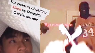 the chances of getting killed by Shaquille O’Neile are low - tik tok