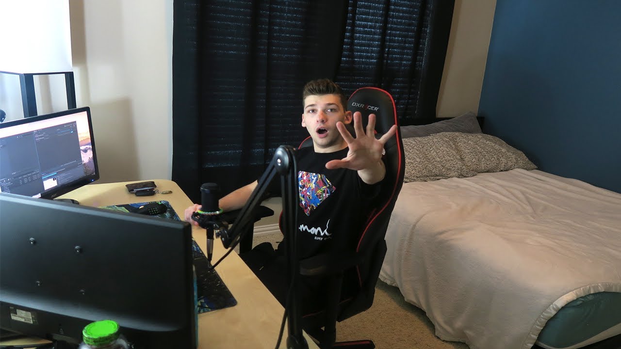 STEALING POKE'S ROBLOX ACCOUNT IN HIS ROOM!!!