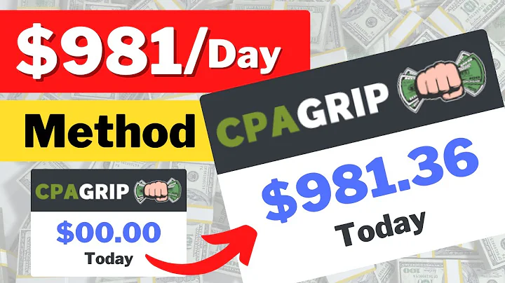 CPAGrip $981.36/Day Method • CPA Marketing Tutorial - DayDayNews