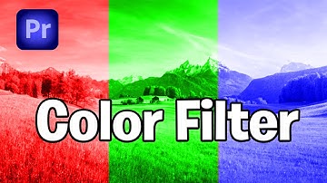 How To Add Color Filter To Video In Premiere Pro