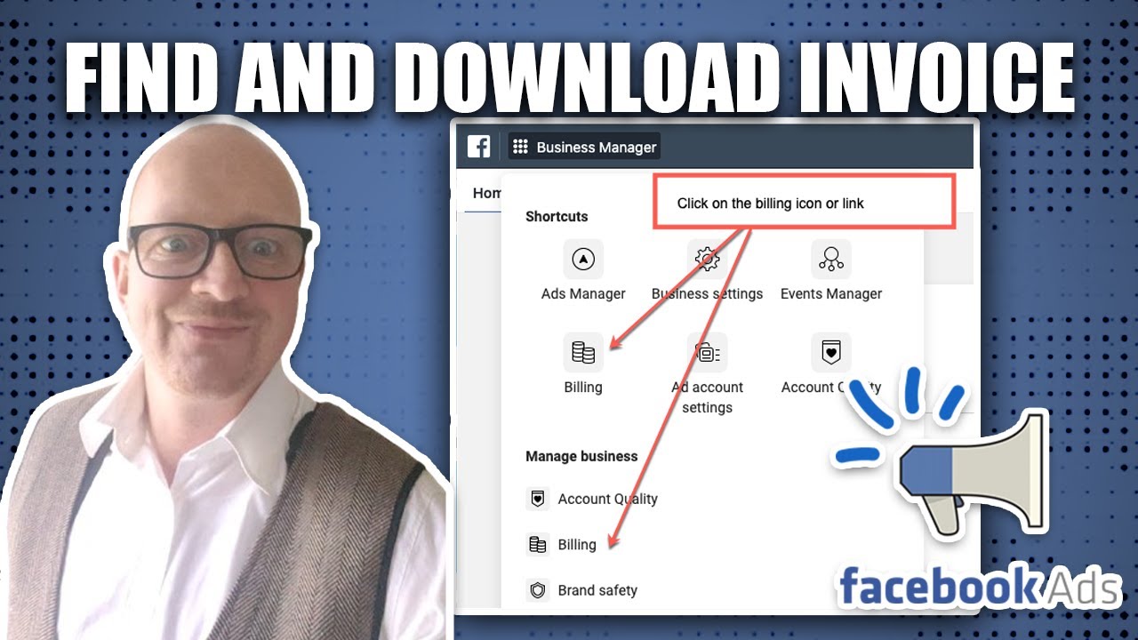 How to Find & Download Facebook Ad Invoices