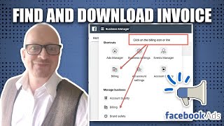 How to Find & Download Facebook Ad Invoices screenshot 1
