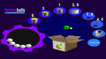 Factory Balls Walkthrough - Levels 1-14