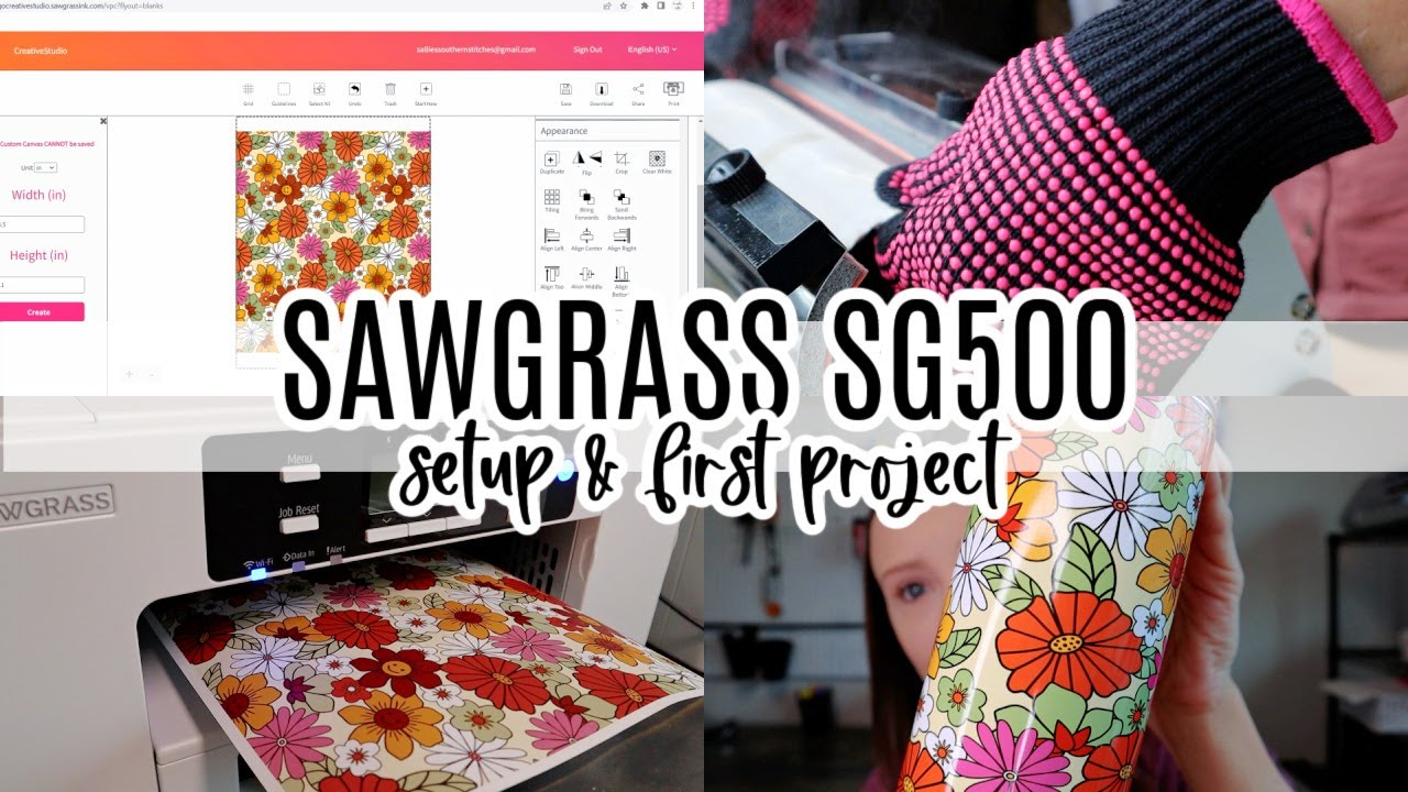 Créa'TV - Unboxing de l'Imprimante de Sublimation Sawgrass SG500/SG1000 