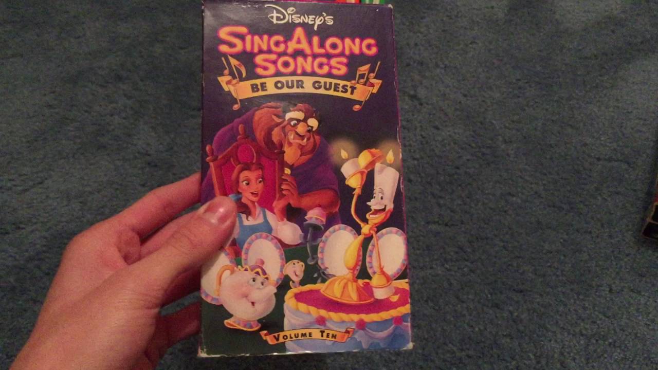 My Disney Sing-Along Songs VHS Collection (October 2016 Edition