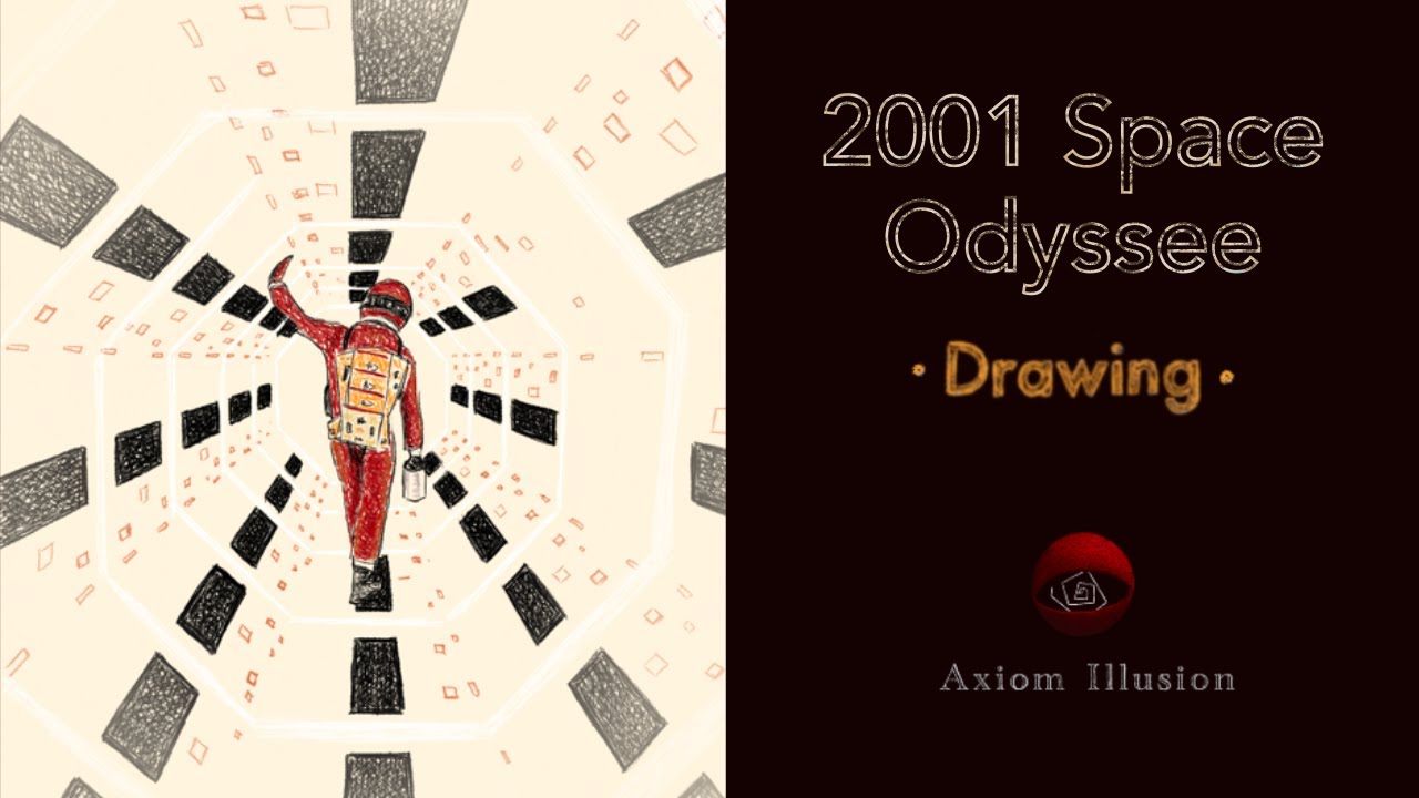 Drawing - 2001 Space Odyssee - YouTube