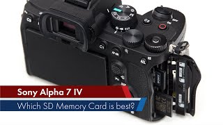 Burst Buffer Test | Sony A7 IV: CFexpress Type A or SD UHS-II Memory Card?
