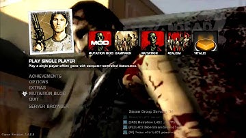 Left 4 dead 2 Custom Menu background