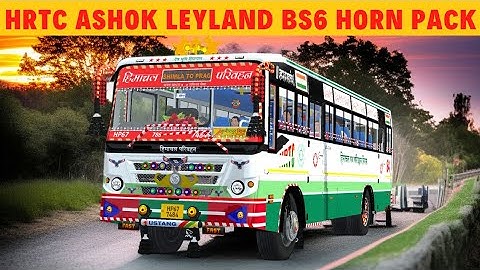 HRTC Horn for Bus Simulator Indonesia | HRTC sound pack bussid v4.4.1 | avrogamerz