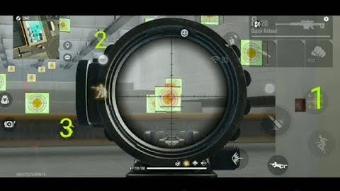 Double sniper inscope tips and tricks || Sniper no reload trick || #shorts