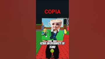 NUNCA JUEGUES ROBA UN BRAINROT DE TEMU 💀 #roblox