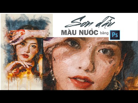 Video: Làm thế nào để bạn tạo ra một cái gì đó được sơn bằng Photoshop?