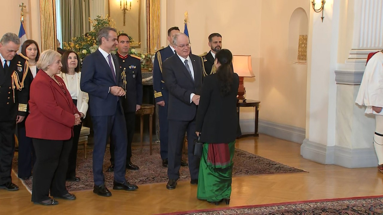 Δεξίωση προς τιμήν του διπλωματικού σώματος παρέθεσε ο ΠτΔ