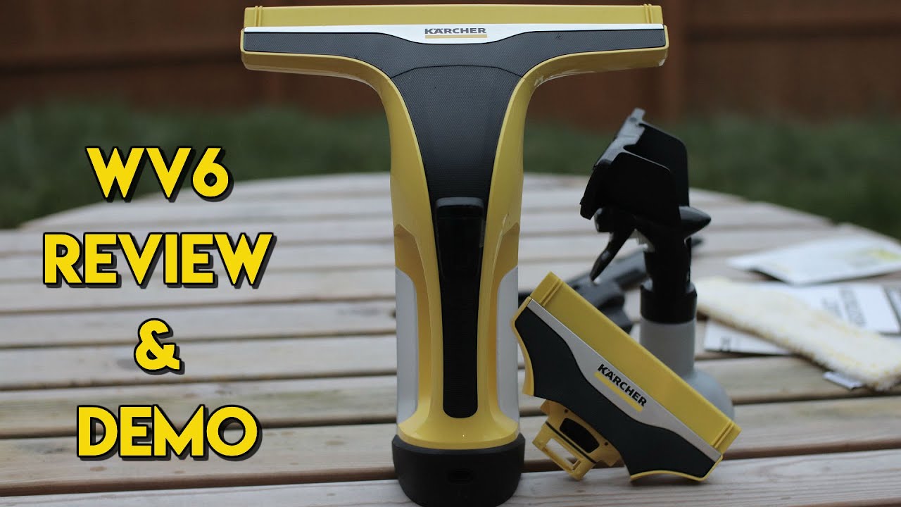 Karcher WV6 Premium Window Vac Review & Demonstration 2020 