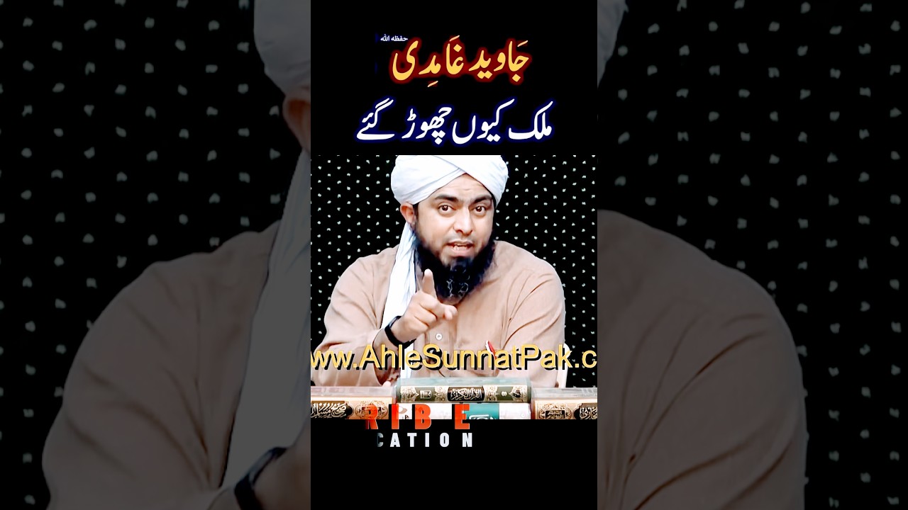 Ghamdi Sahab Mulk Chor ker kyun gae 