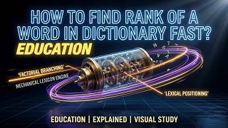 Rank of a Word Shortcut — Solve in 10 Seconds | Mathematics