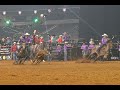 Diggers Nogueira and Brown Corkill tie the game in team roping at Kid Rock&#39;s Rock N Rodeo