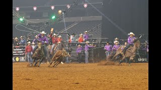 Diggers Nogueira and Brown Corkill tie the game in team roping at Kid Rock's Rock N Rodeo by PBR 2,211 views 2 days ago 48 seconds