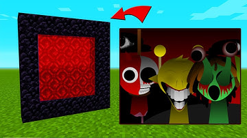 How To Make A Portal To The SPRUNKI Phase 2 Dimension in Minecraft PE
