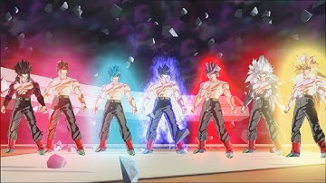Progressive Transformations SSJ 1,2,3,4,5-SSG-SSB-SSB KKx20-Ultra Instinct | Xenoverse 2 Mods