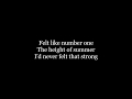 Like a rock - Bob Seger (Lyric video) (1986)