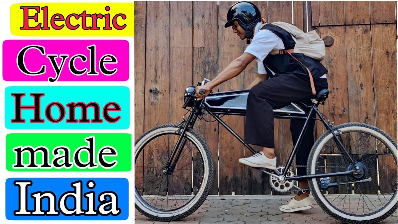 home made Electric cycle powar full Electric cycle in india YouTube
