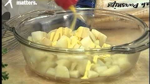 Fresh Mashed Parsnips