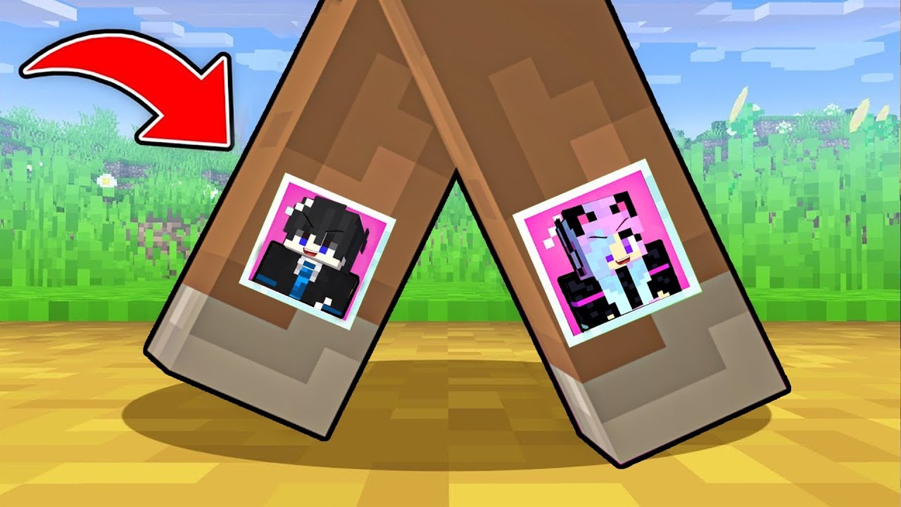 We Built a House inside Villager’s Legs in Minecraft!! 😱