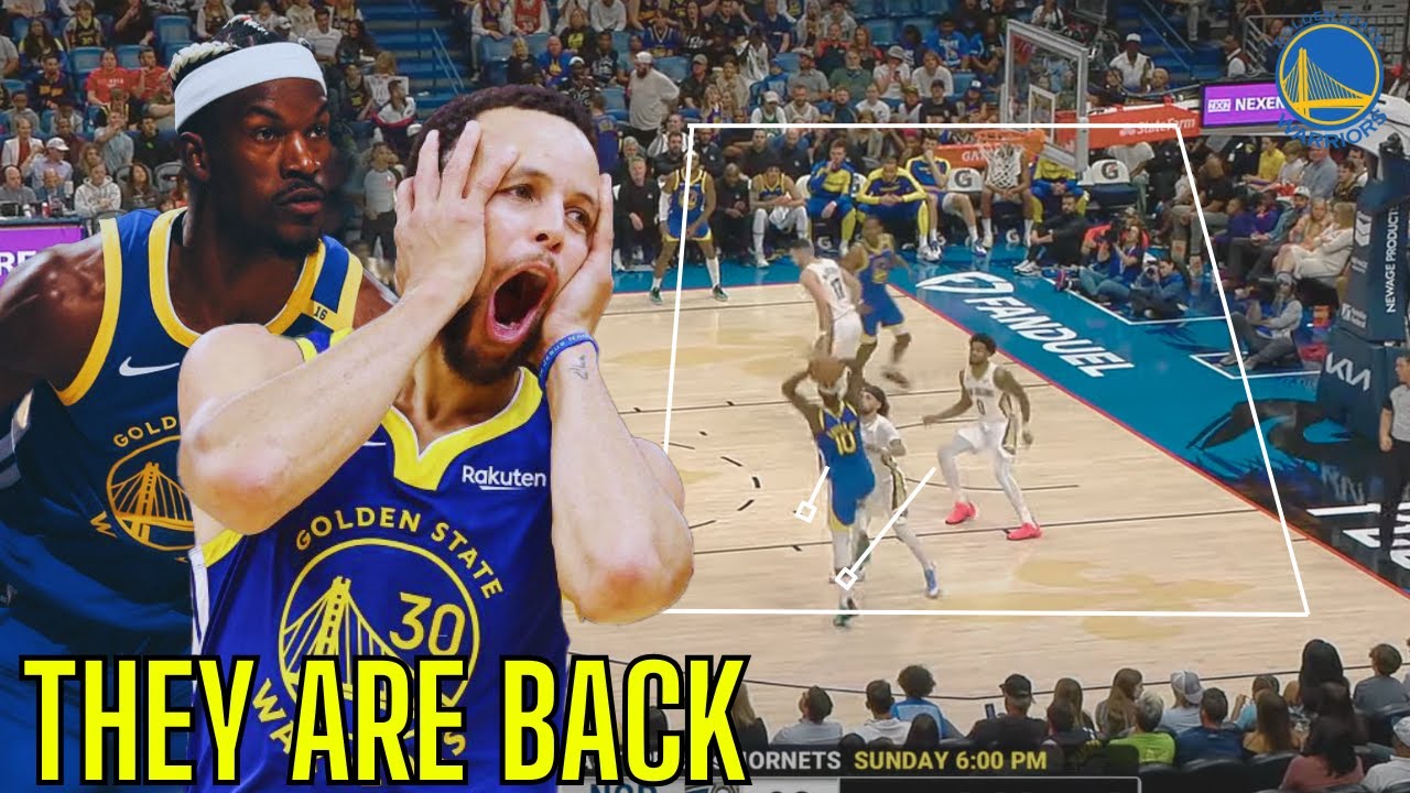 Steph Curry & The Golden State Warriors Are SO BACK... | Warriors vs Pelicans Film Analysis |