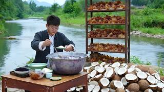 Ancient Wisdom, Modern Bowl: The Healing Simplicity Of Coconut Peach Gum &amp; Purple Rice