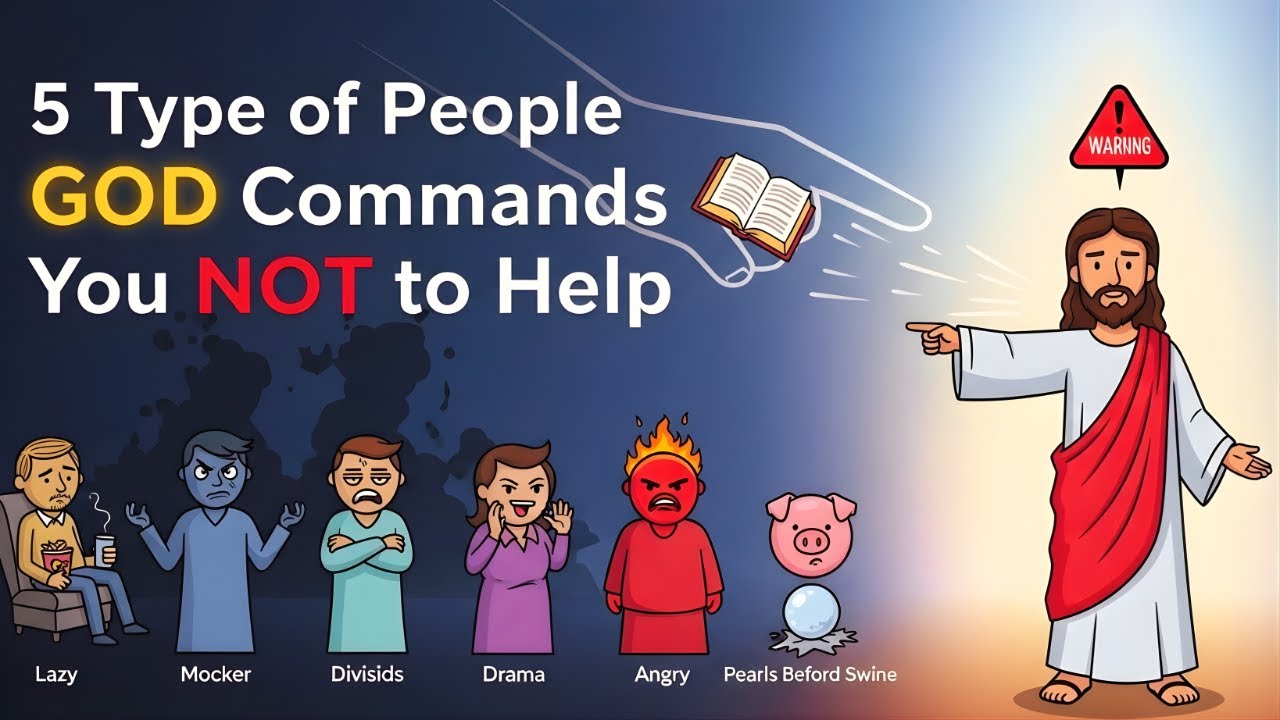 5 Types of People God Says You MUST Walk Away From (Biblical Boundaries)