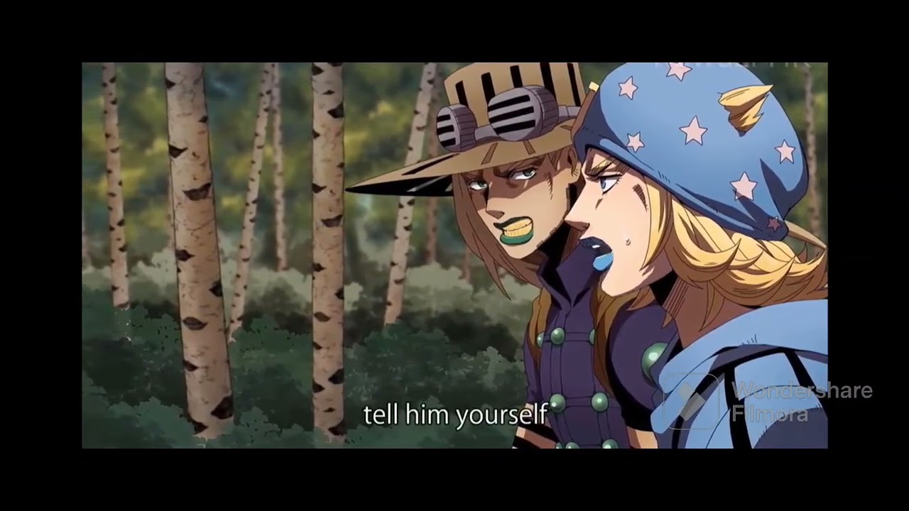 fall off your horse Steel Ball Run (fandub) YouTube