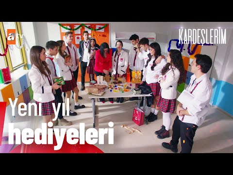 12 A sınıfı yılbaşı hediyelerini verdi🎁- Kardeşlerim 111. Bölüm