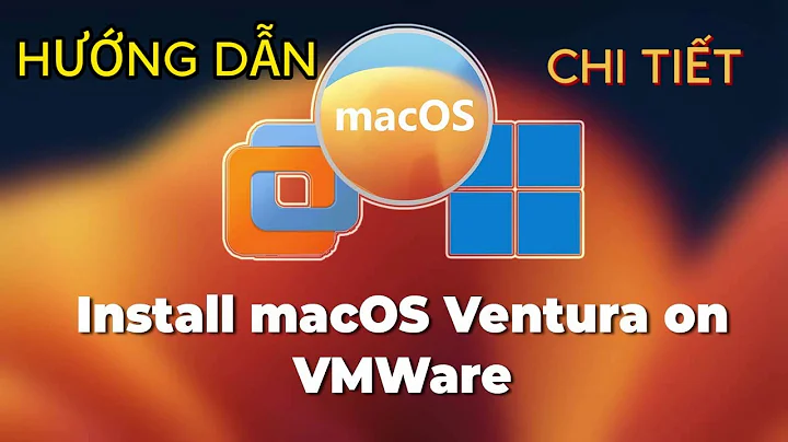 Hướng Dẫn Chi Tiết Cài Đặt Mac OS 13 Ventura trên VMWare Workstation | 4K