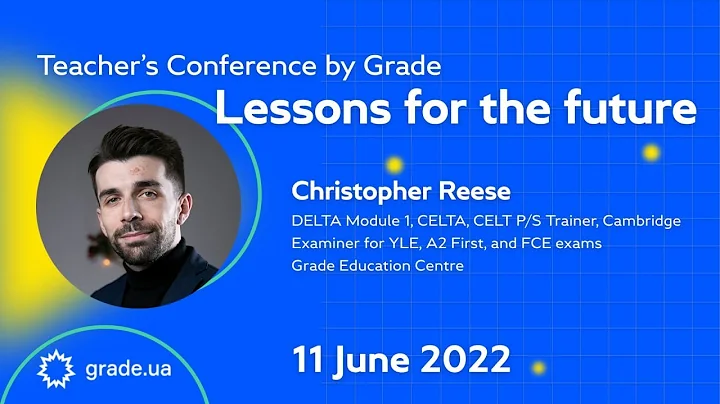 Christopher Reese at Teachers' Conference "Lessons...