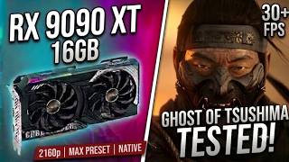 Ghost of Tsushima | RX 9060 XT 16GB + 5600G | 4K | Max Preset | Native | FPS Test