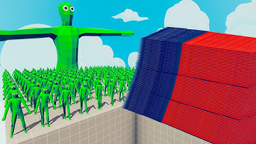 200x ZOMBIE vs EVERY GOD - Totally Accurate Battle Simulator TABS