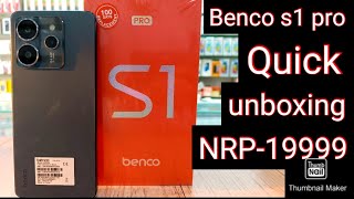 Benco s1 pro unboxing|16 gb ram |64 mp camera|Tech Attentive