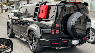 Defender 130 Accessories Galore, BMW 840 Grand Coupe Unique Wrap