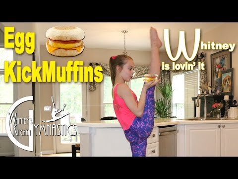 Egg KickMuffins | Whitney's Kitchen Gymnastics