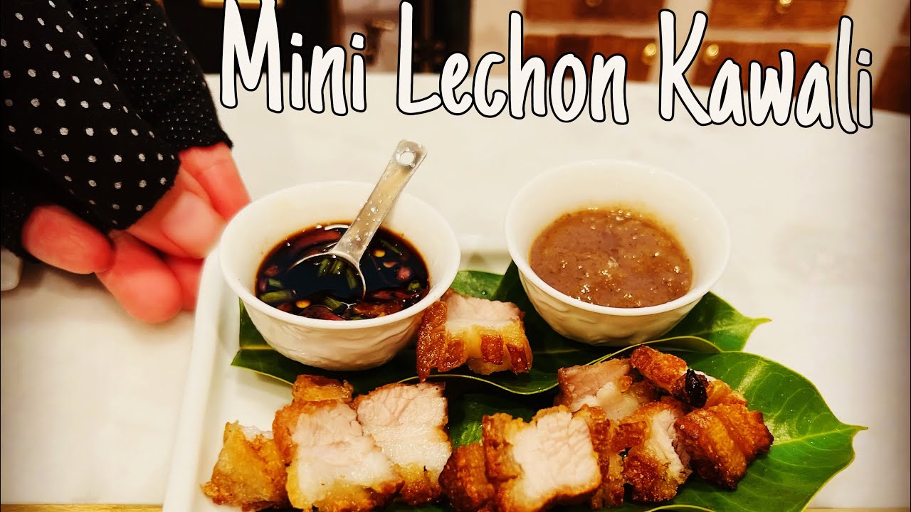 Mini Lechon Kawali | Fried Pork Belly | Real Mini Kitchen
