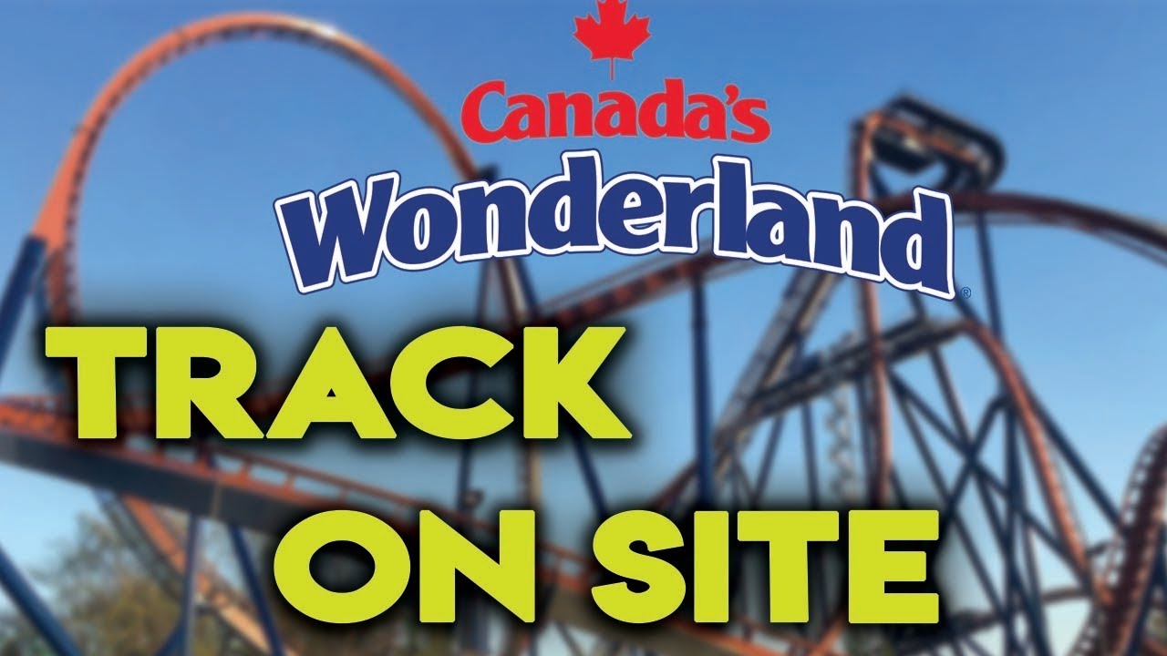 Canada's Wonderland New Dark Green Supports