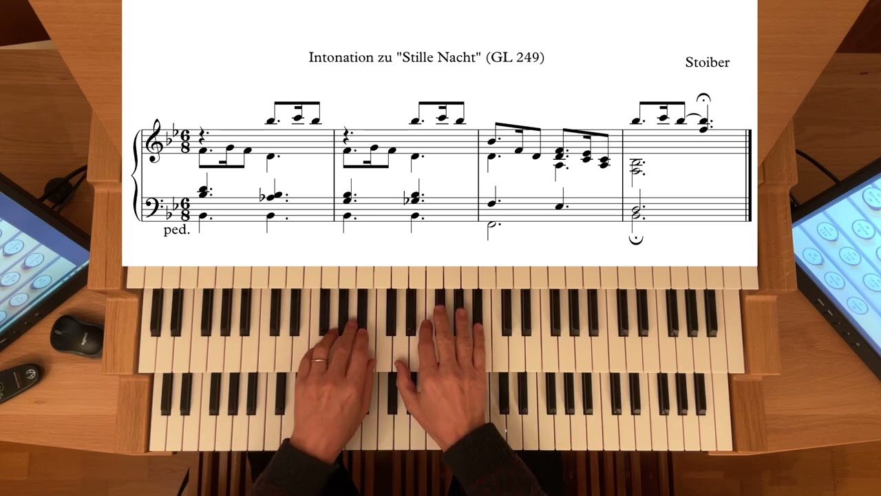 Orgelspiel im Gottesdienst - Vorspiele und Begleitsätze zu Weihnachtsliedern (Teil 3)