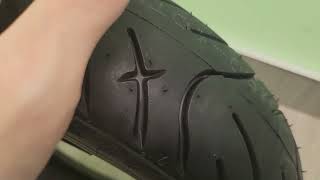 So here is the Street Tire on the Begode OG Falcon its a 90/90 10 EUC Electric Unicycle