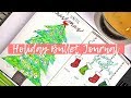 Holiday Bullet Journal | Plan With Me! | CHRISTMAS SPREADS | Lucie Fink