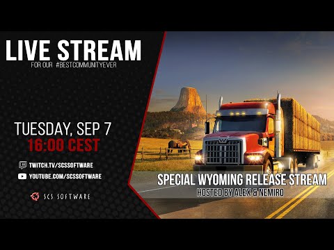 Special Wyoming Release Stream (Recording) 🚛