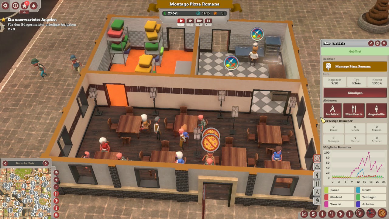 Pizza Connection 3 09 ( Let's Play Gameplay Deutsch ) YouTube