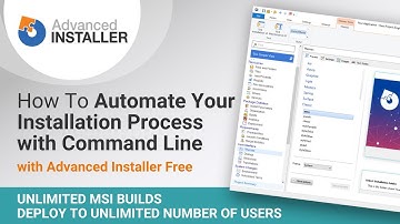 How to Automate Your Installation Process With Command Line | Advanced Installer Freeware