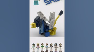 LEGO Mini Robot Film LEGO Transformers and Combiners Mecha stop motion animation compilation 2